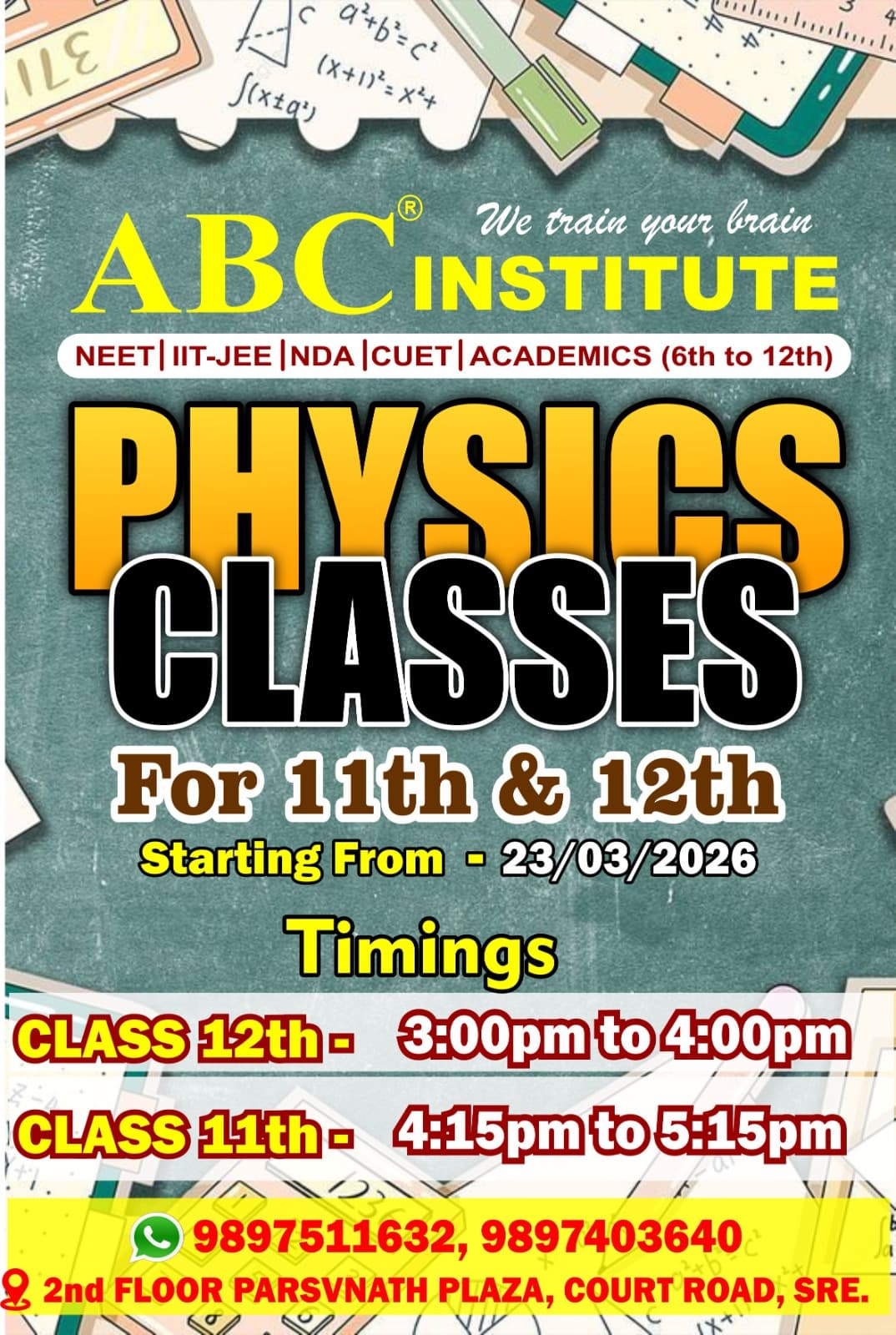 Class 11 + JEE glimpse 4