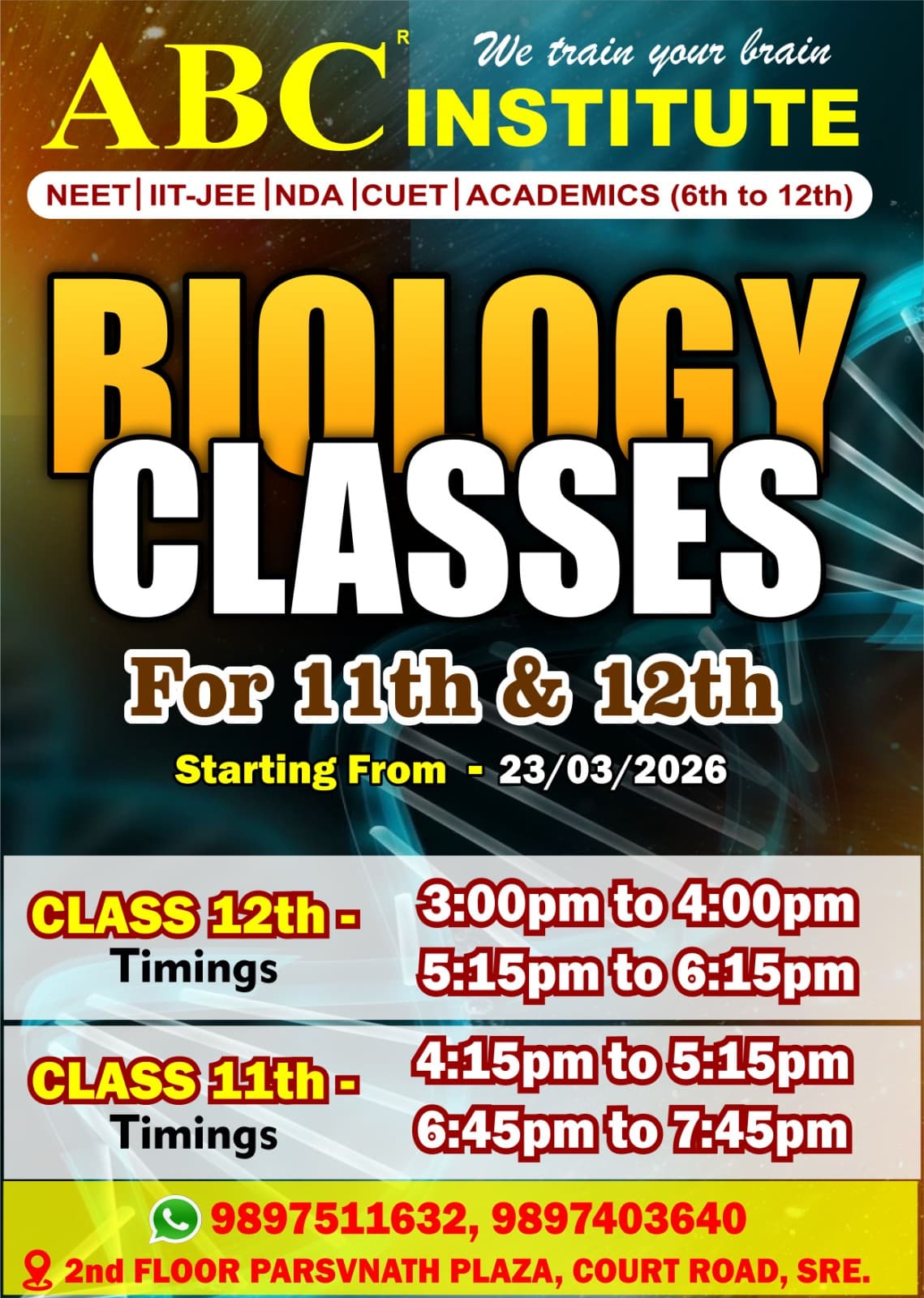 Class 11 + JEE glimpse 3